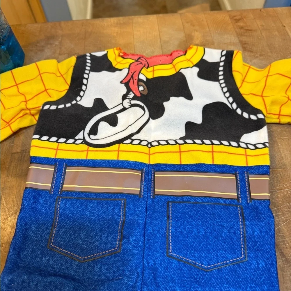 Disney Pixar Toy Story Woody Cowboy Costume Sz 12-18 months Halloween Costume - Picture 5 of 14